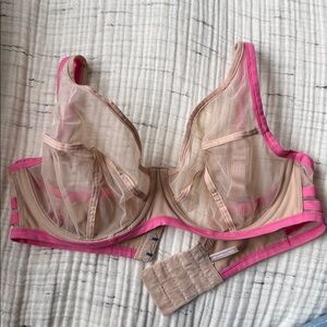 Maison Lejaby 32F Nufit Garden Sheer Bra